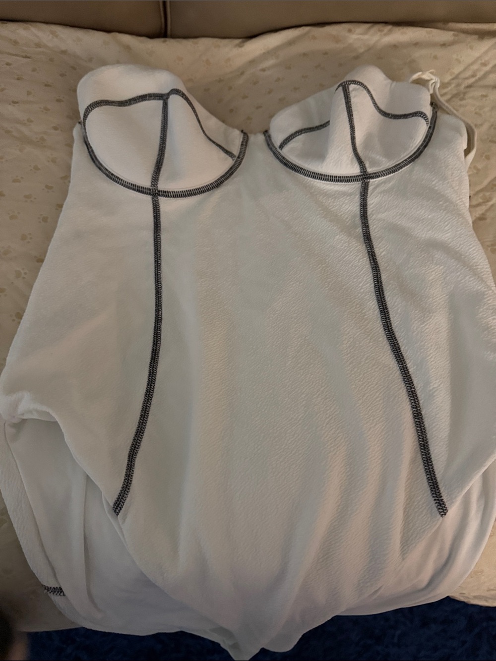Onia White Valerie One Piece XL NWT